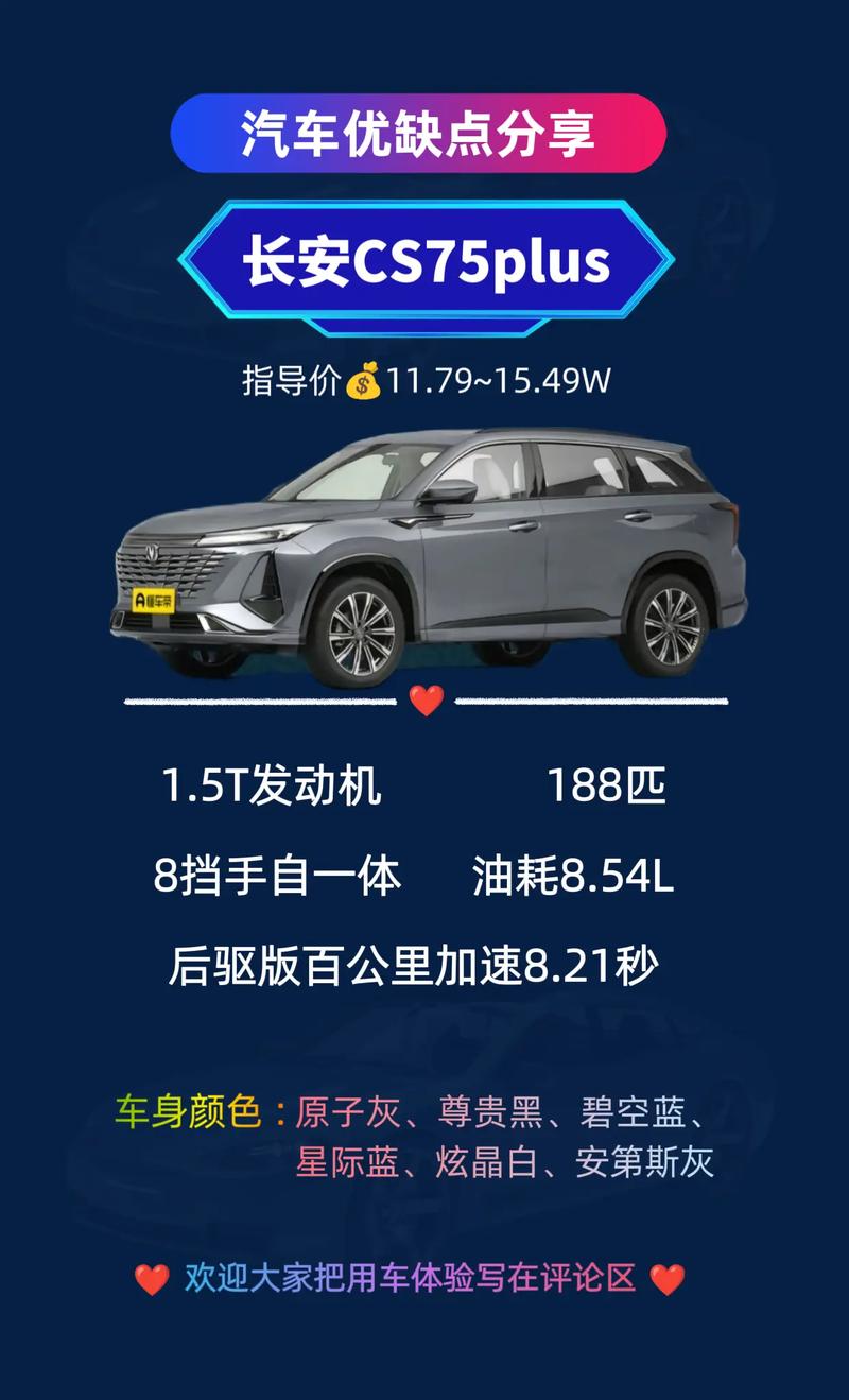 长安cs75油箱多少升 长安cs55plus2021款油箱多大