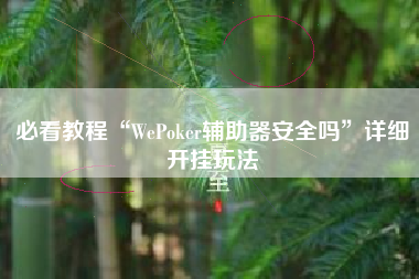 必看教程“WePoker辅助器安全吗	”详细开挂玩法