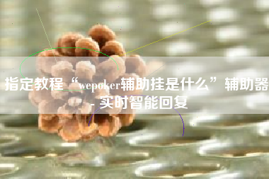 指定教程“wepoker辅助挂是什么”辅助器 - 实时智能回复