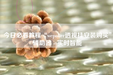 今日必看教程“wepoker透视挂安装购买”辅助器 - 实时智能