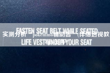 实测分析“pokemmo辅助器	”(详细透视教程)-知乎