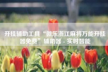 开挂辅助工具“微乐浙江麻将万能开挂器免费	”辅助器 - 实时智能