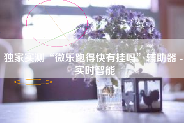 独家实测“微乐跑得快有挂吗”辅助器 - 实时智能