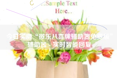 今日实测“微乐八喜牌辅助器免费版”辅助器 - 实时智能回复