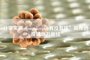 分享实测“wepokerplus有没有挂	”揭秘透视辅助万能挂