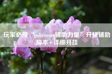玩家必搜“pokemmo辅助力量	”开挂辅助脚本+详细开挂