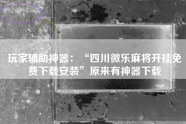 玩家辅助神器：“四川微乐麻将开挂免费下载安装”原来有神器下载