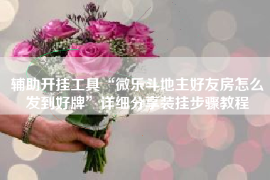 辅助开挂工具“微乐斗地主好友房怎么发到好牌”详细分享装挂步骤教程