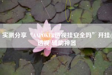实测分享“AAPOKER透视挂安全吗”开挂(透视)辅助神器