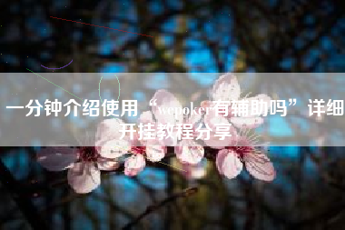 一分钟介绍使用“wepoker有辅助吗”详细开挂教程分享