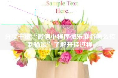 分享干货“微信小程序微乐麻将怎么控制输赢”了解开挂过程